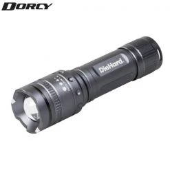 Dog Walking Dorcy DieHard 600 Lumen Twist Focus Flashlight