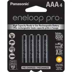 Eneloop Pro AAA Batteries | Rechargeable Batteries