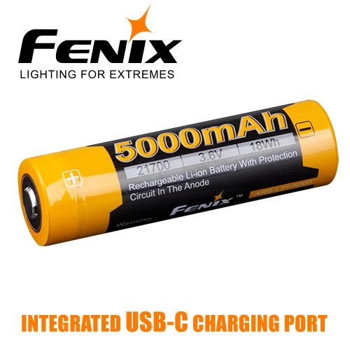 Batteries Fenix 21700 Battery ARB-L21-5000U | Fenix Distributor 3 Batteries Fenix 21700 Battery ARB-L21-5000U | Fenix Distributor