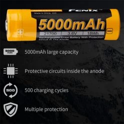 Batteries Fenix 21700 Battery ARB-L21-5000 | Fenix Distributor 11 Batteries Fenix 21700 Battery ARB-L21-5000 | Fenix Distributor -Cheap Brightguy Store Fenix 21700 Battery ARB L21 5000 3