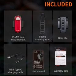 Cycling Flashlights And Headlamps Fenix BC05R V2.0 Bike Light | 15 Lumens 13 Cycling Flashlights And Headlamps Fenix BC05R V2.0 Bike Light | 15 Lumens -Cheap Brightguy Store Fenix BC05R V2 Bike Light 8 600x600 1