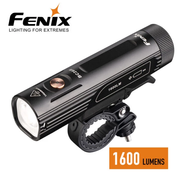 Cycling Flashlights And Headlamps Fenix BC26R Rechargeable Bike Light | 1600 Lumens 2 Cycling Flashlights And Headlamps Fenix BC26R Rechargeable Bike Light | 1600 Lumens