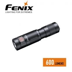 Boating Flashlights Fenix E09R EDC Rechargeable Flashlight | 600 Lumens | Fenix Distributor