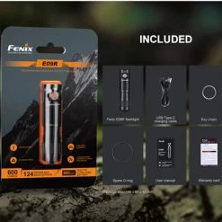 Boating Flashlights Fenix E09R EDC Rechargeable Flashlight | 600 Lumens | Fenix Distributor 13 Boating Flashlights Fenix E09R EDC Rechargeable Flashlight | 600 Lumens | Fenix Distributor -Cheap Brightguy Store Fenix E09R EDC Rechargeable Flashlight 4 600x600 1