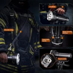 Flashlights Fenix LR80R Handheld Search Light | 18,000 Lumens 12 Flashlights Fenix LR80R Handheld Search Light | 18,000 Lumens -Cheap Brightguy Store Fenix LR80R Handheld Search Light 8 600x600 1