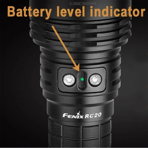 Bright Flashlights Fenix RC20 Rechargeable Flashlight | 1,000 Lumens 4 Bright Flashlights Fenix RC20 Rechargeable Flashlight | 1,000 Lumens - Image 3