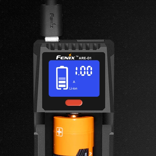 Accessories Fenix Single Bay Smart Battery Charger ARE-D1 | Fenix Distributor 8 Accessories Fenix Single Bay Smart Battery Charger ARE-D1 | Fenix Distributor - Image 6