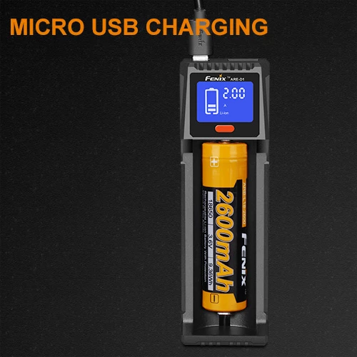 Accessories Fenix Single Bay Smart Battery Charger ARE-D1 | Fenix Distributor 6 Accessories Fenix Single Bay Smart Battery Charger ARE-D1 | Fenix Distributor - Image 4