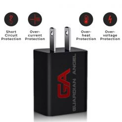 Accessories Guardian Angel ACC-ACA-C Charging Adapter With USB-C Cable -Cheap Brightguy Store Guardian Angel ELT AC C Charging Adapter 1 600x600 1