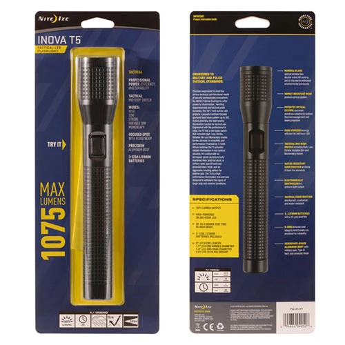 Duty Inova® T5 Tactical LED Flashlight | 1,075 Lumens 5 Duty Inova® T5 Tactical LED Flashlight | 1,075 Lumens - Image 4
