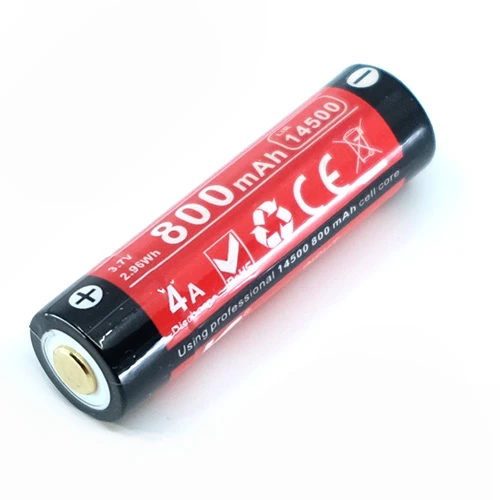 Batteries Klarus 14500 USB Battery 14GT-80UR | Klarus Distributor 3 Batteries Klarus 14500 USB Battery 14GT-80UR | Klarus Distributor