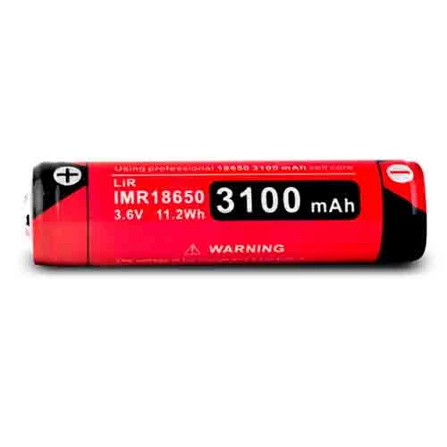 Batteries Klarus 18650 Battery 18GT IMR31 | For Use In XT11X Flashlight 4 Batteries Klarus 18650 Battery 18GT IMR31 | For Use In XT11X Flashlight - Image 2