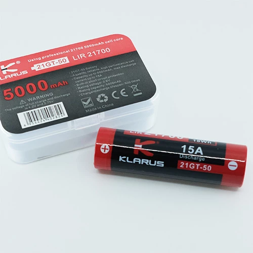 Batteries Klarus 21700 Battery 21GT-50 | Klarus Distributor 4 Batteries Klarus 21700 Battery 21GT-50 | Klarus Distributor - Image 2