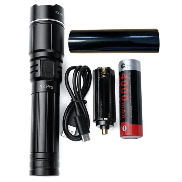 Boating Flashlights Klarus A2 Pro Adjustable Focus Flashlight | Klarus Distributor 4 Boating Flashlights Klarus A2 Pro Adjustable Focus Flashlight | Klarus Distributor - Image 2