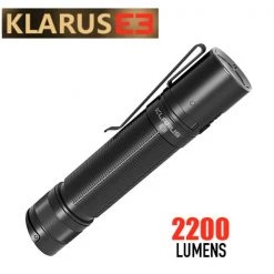 Boating Flashlights Klarus E3 High Performance Flashlight | 2200 Lumens