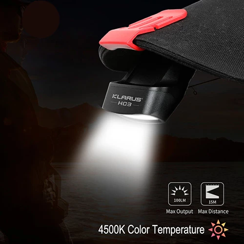 Boating Flashlights Klarus HC3 Visor Light With Motion Sensing | Klarus Distributor 5 Boating Flashlights Klarus HC3 Visor Light With Motion Sensing | Klarus Distributor - Image 3
