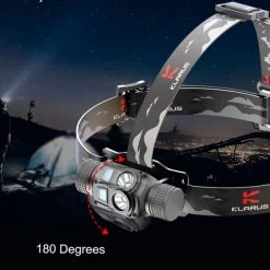 Automotive Repair Flashlights Klarus HL1 USB Rechargeable Headlamp | Authorized Distributor -Cheap Brightguy Store Klarus HL1 USB Rechargeable Headlamp 5 600x600 1