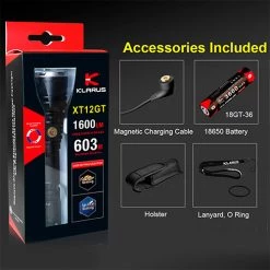 Automotive Repair Flashlights Klarus XT12GT Rechargeable Flashlight 13 Automotive Repair Flashlights Klarus XT12GT Rechargeable Flashlight -Cheap Brightguy Store Klarus XT12GT Rechargeable Flashlight 11