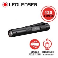 Bright Flashlights LEDLenser P2R Core Rechargeable Penlight | Adjustable Focus