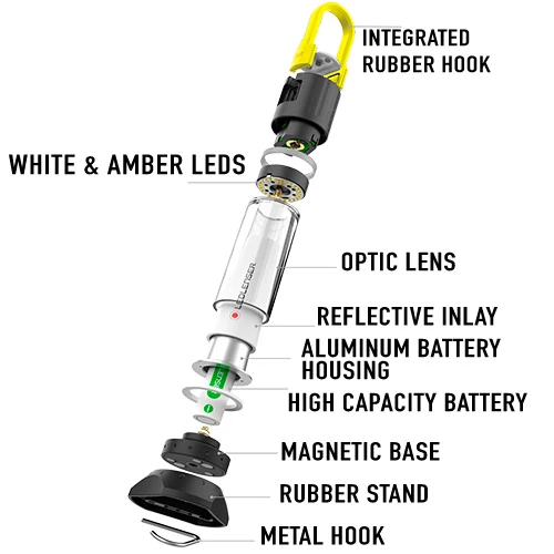 Automotive Repair Flashlights LEDLenser IA6R Rechargeable Lantern | 750 Lumens 4 Automotive Repair Flashlights LEDLenser IA6R Rechargeable Lantern | 750 Lumens - Image 2