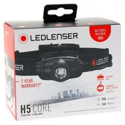 Automotive Repair Flashlights LEDLenser H5 Core AA Headlamp | Adjustable Focus -Cheap Brightguy Store LEDLenser H5 Core Headlamp 7 600x600 1