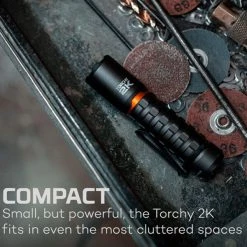 Automotive Repair Flashlights NEBO Torchy 2K Rechargeable Flashlight | 2000 Lumens -Cheap Brightguy Store NEBO Torchy 2K Rechargeable Flashlight 4 600x600 1
