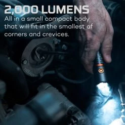 Automotive Repair Flashlights NEBO Torchy 2K Rechargeable Flashlight | 2000 Lumens -Cheap Brightguy Store NEBO Torchy 2K Rechargeable Flashlight 6 600x600 1