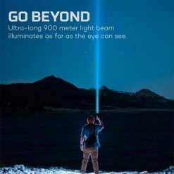 Camping Nebo Luxtreme Rechargeable Flashlight | Half Mile Beam -Cheap Brightguy Store Nebo Luxtreme Rechargeable Flashlight 2 600x600 1