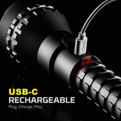 Camping Nebo Luxtreme Rechargeable Flashlight | Half Mile Beam -Cheap Brightguy Store Nebo Luxtreme Rechargeable Flashlight 3 600x600 1