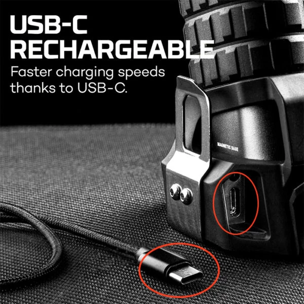 Automotive Repair Flashlights Nebo Luxtreme SL75 Rechargeable Spotlight | 3/4 Mile Beam 5 Automotive Repair Flashlights Nebo Luxtreme SL75 Rechargeable Spotlight | 3/4 Mile Beam - Image 3