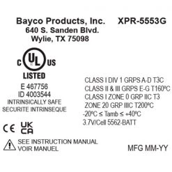 Fire Nightstick Intrinsically Safe USB Headlamp XPR-5553G | 250 Lumens -Cheap Brightguy Store Nightstick Intrinsically Safe USB Headlamp 6 600x600 1