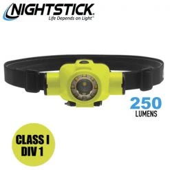 Fire Nightstick Intrinsically Safe USB Headlamp XPR-5553G | 250 Lumens