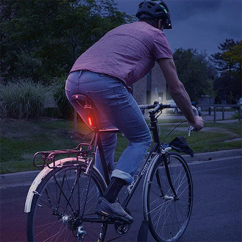 Flashlights Nite Ize Radiant® 125 Rechargeable Bike Light | High Vis RED 4 Flashlights Nite Ize Radiant® 125 Rechargeable Bike Light | High Vis RED - Image 2