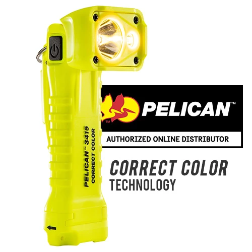Automotive Repair Flashlights Pelican 3415MCC Correct Color Flashlight | Intrinsically Safe 3 Automotive Repair Flashlights Pelican 3415MCC Correct Color Flashlight | Intrinsically Safe