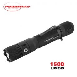 Boating Flashlights Powertac Huntsman LT Long Throw Flashlight | 1500 Lumens
