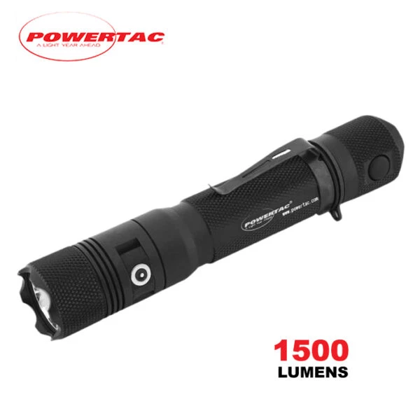 Boating Flashlights Powertac Huntsman LT Long Throw Flashlight | 1500 Lumens 3 Boating Flashlights Powertac Huntsman LT Long Throw Flashlight | 1500 Lumens