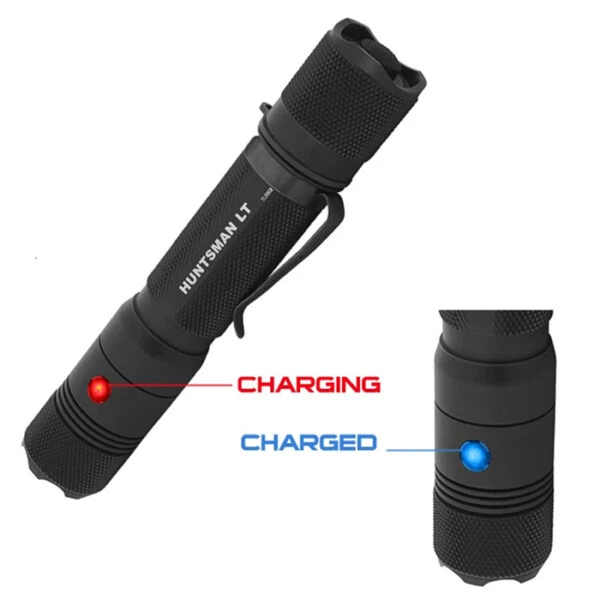 Boating Flashlights Powertac Huntsman LT Long Throw Flashlight | 1500 Lumens 4 Boating Flashlights Powertac Huntsman LT Long Throw Flashlight | 1500 Lumens - Image 2