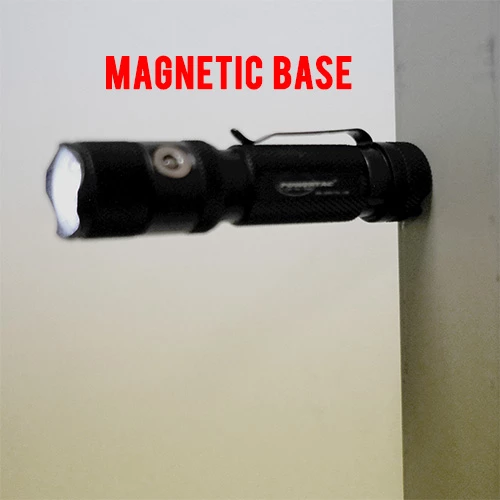 Automotive Repair Flashlights Powertac M6 Rechargeable Flashlight With Magnetic Base | 1300 Lumens 5 Automotive Repair Flashlights Powertac M6 Rechargeable Flashlight With Magnetic Base | 1300 Lumens - Image 3