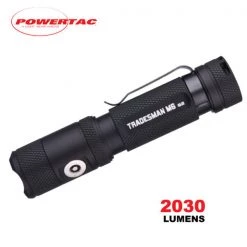 Automotive Repair Flashlights Powertac Tradesman M6 G2 Rechargeable Flashlight | 2030 Lumens