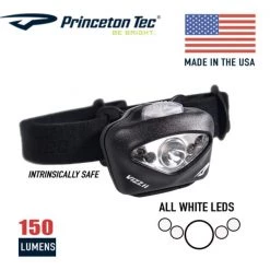 Headlamps Princeton Tec Vizz II MPLS Intrinsically Safe Headlamp | Made In USA