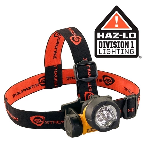 Automotive Repair Flashlights Streamlight Septor HAZ-LO Headlamp 61024 | Intrinsically Safe 3 Automotive Repair Flashlights Streamlight Septor HAZ-LO Headlamp 61024 | Intrinsically Safe
