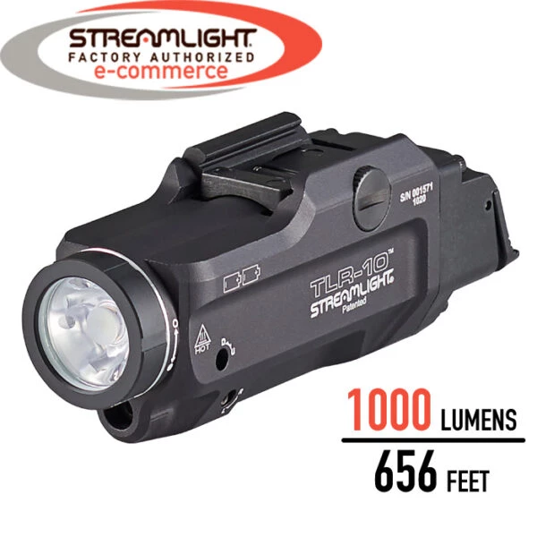 Flashlights Streamlight TLR-10 Low Profile Tactical Weapon Light | 1,000 Lumens 3 Flashlights Streamlight TLR-10 Low Profile Tactical Weapon Light | 1,000 Lumens