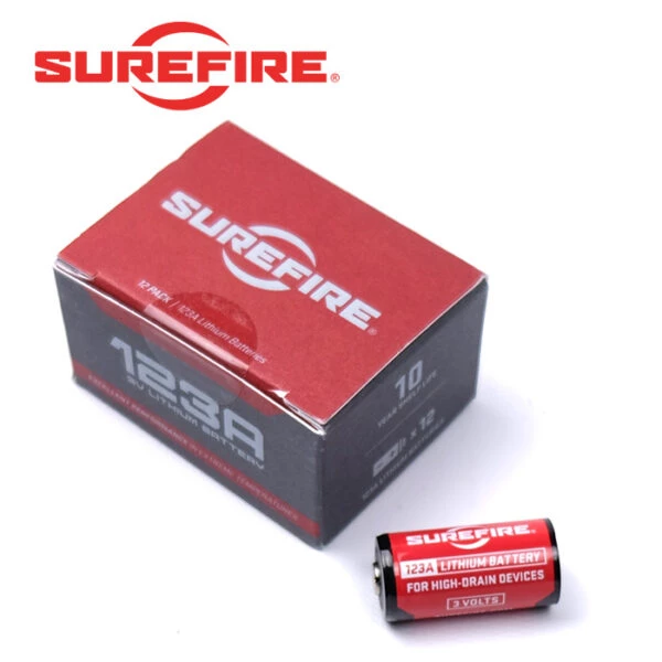 Batteries SureFire 3V Lithium Battery 12 Pack SF12BB | SureFire Distributor 3 Batteries SureFire 3V Lithium Battery 12 Pack SF12BB | SureFire Distributor