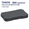T-Loc TANOS Mini Systainer® Pick & Pluck Smooth Base Foam | 80101376 -Cheap Brightguy Store TANOS Mini systainer Pick and Pluck Smooth Foam